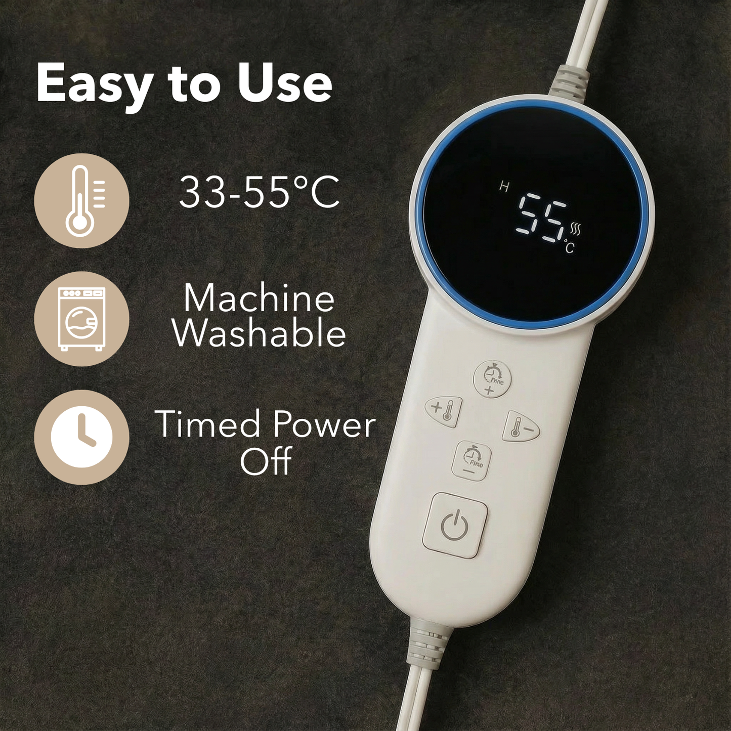 CozyCabin Heated Blanket